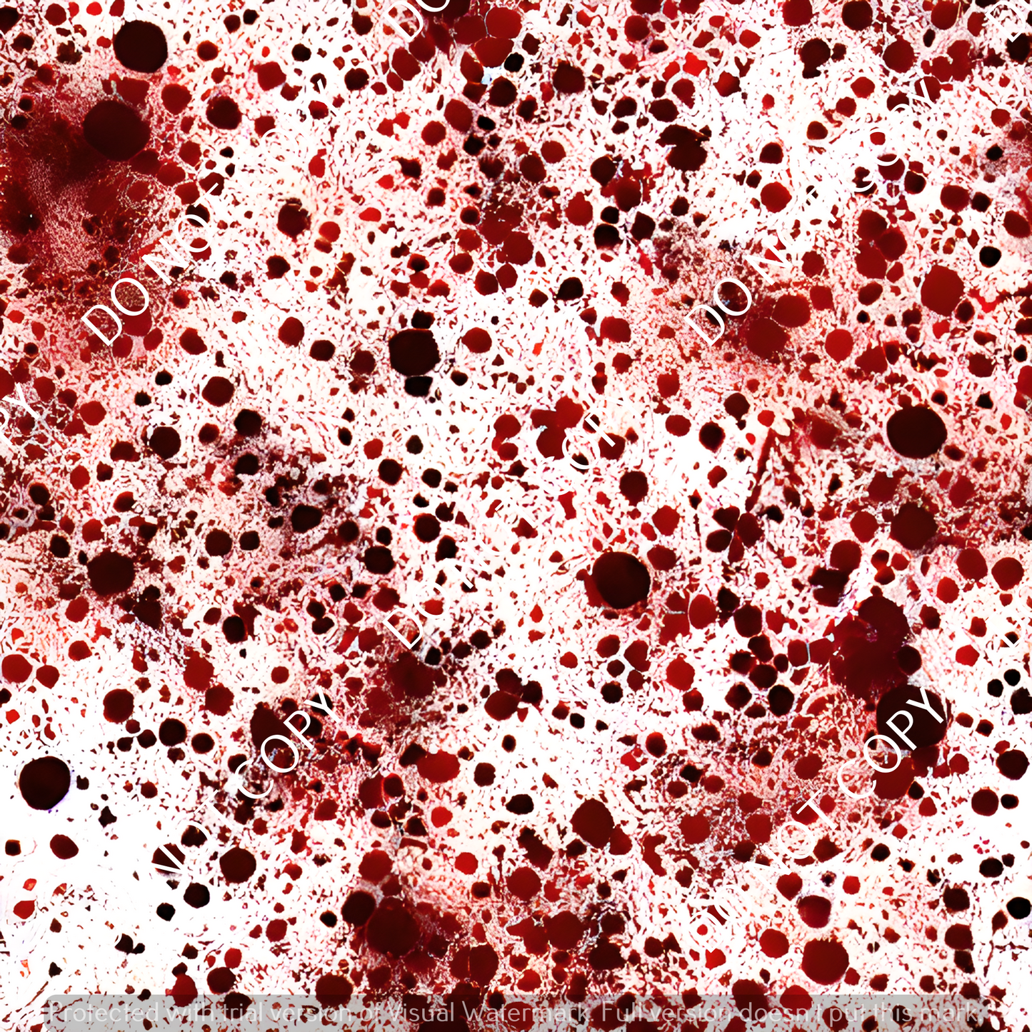Adhesive Blood Splatter PPV