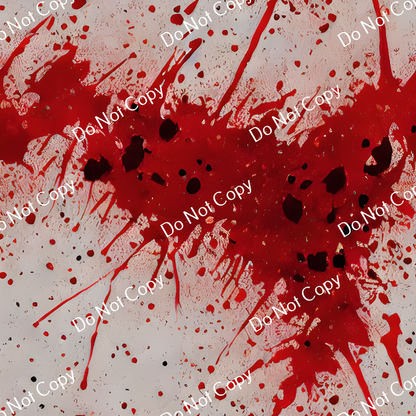 Adhesive Blood Splatter PPV