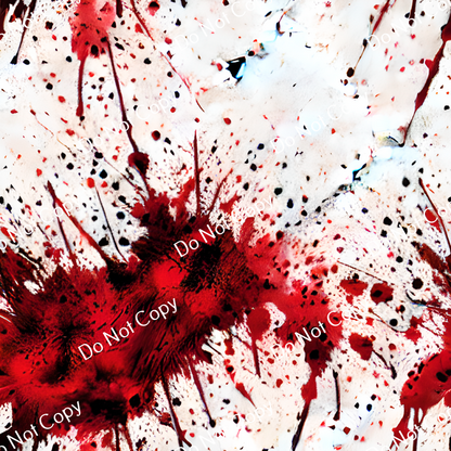 Adhesive Blood Splatter PPV