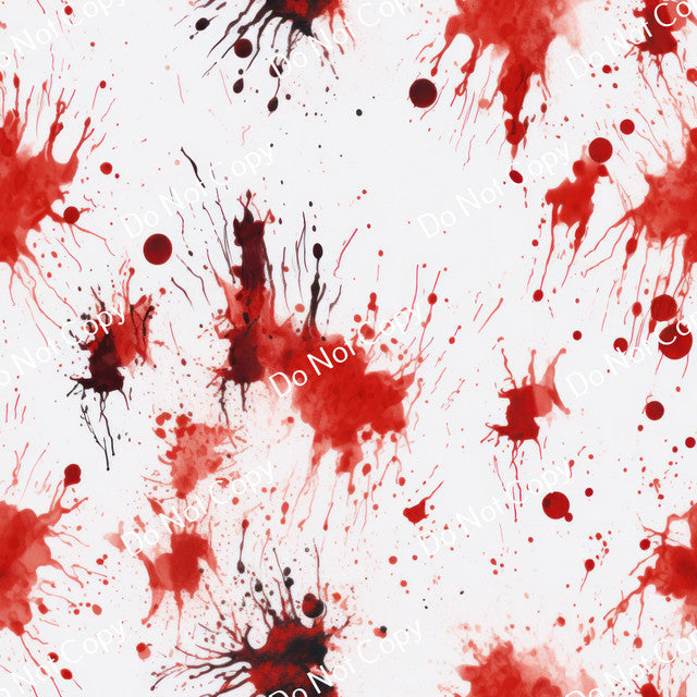 Adhesive Blood Splatter PPV