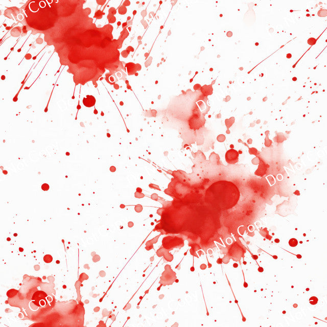 Adhesive Blood Splatter PPV