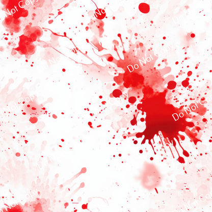Adhesive Blood Splatter PPV