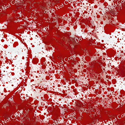 Adhesive Blood Splatter PPV
