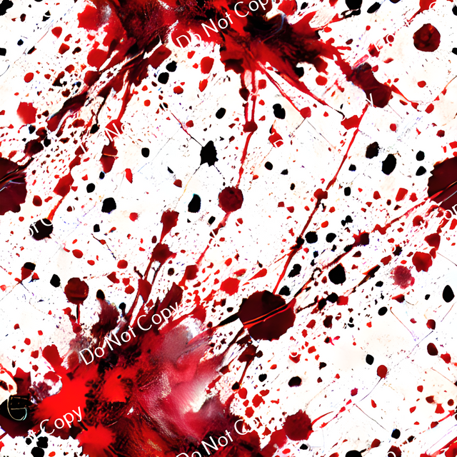 Adhesive Blood Splatter PPV