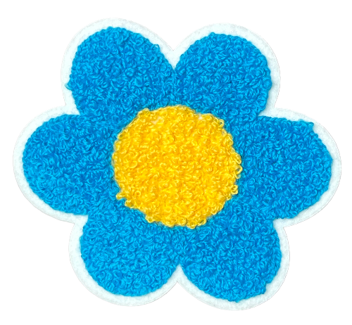 3.5" Chenille Flower