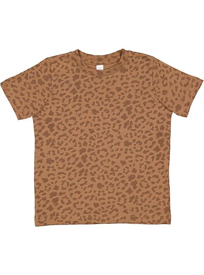 Brown Leopard RS Toddler Fine Jersey Tee 3321