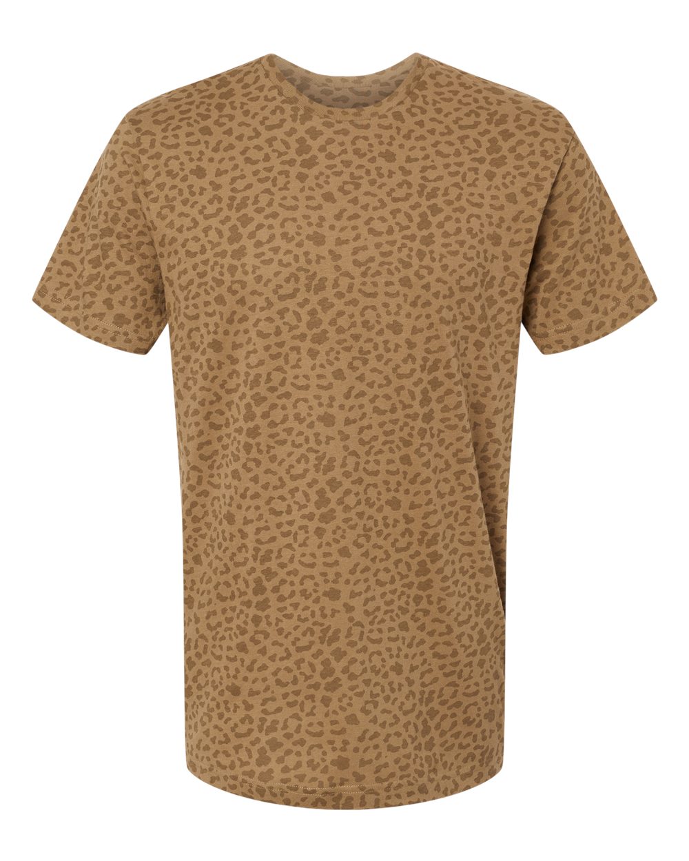 Brn/Leopard LAT 6901 Fine Jersey Tee