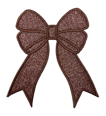 Applique Glitter Bows