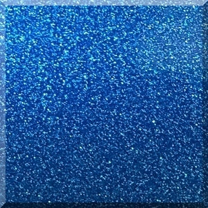 12" ColorSplash Transparent Glitter PSV