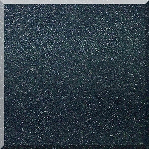 12" ColorSplash Transparent Glitter PSV