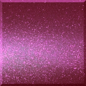 12" ColorSplash Transparent Glitter PSV