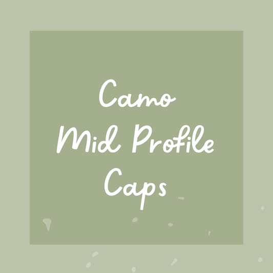 Camo Mid Profile Trucker Caps