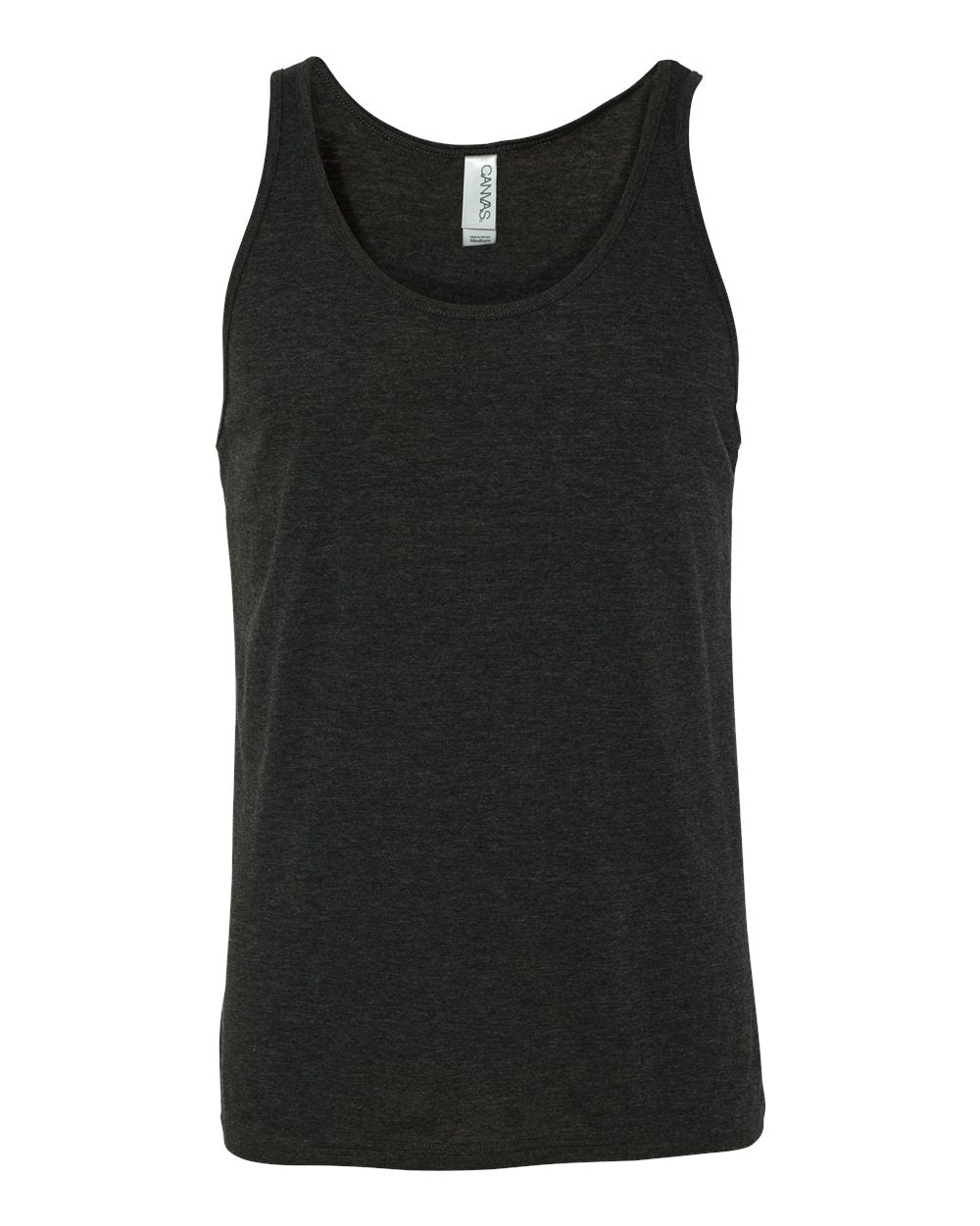 Charcoal Blk Tri BC Jersey Tank 3480