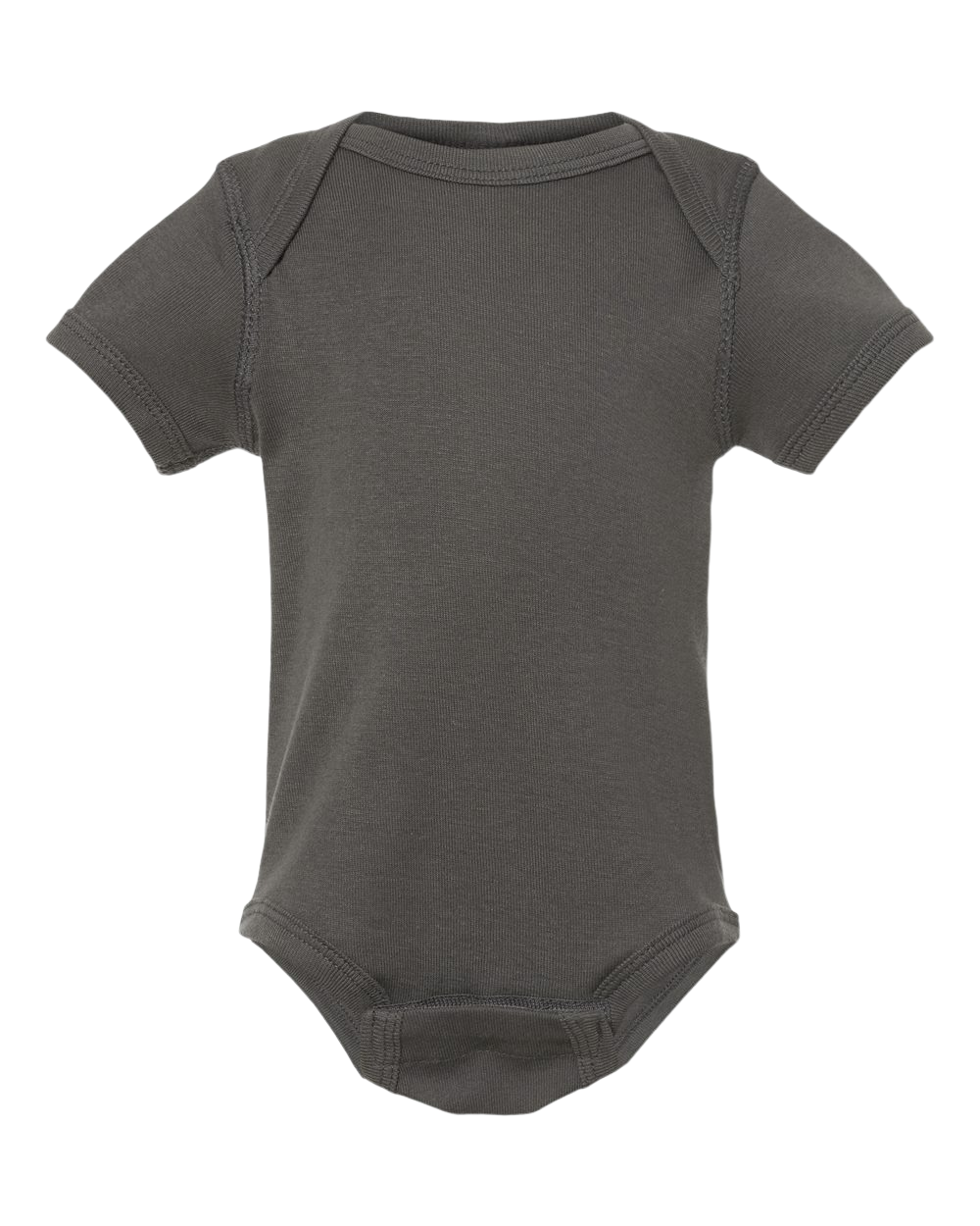 Charcoal RS Infant Fine Jersey Bodysuit 4400