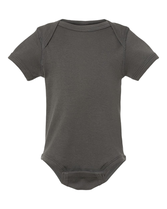 Charcoal RS Infant Fine Jersey Bodysuit 4400
