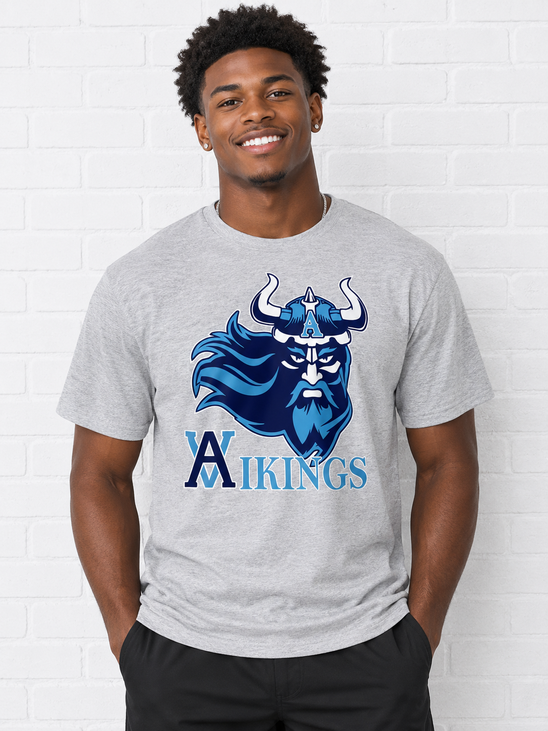 AVB Viking Sport Grey SS Tee