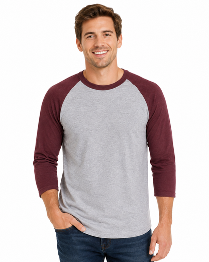 3/4 Sleeve Adult Baseball Tee 4420