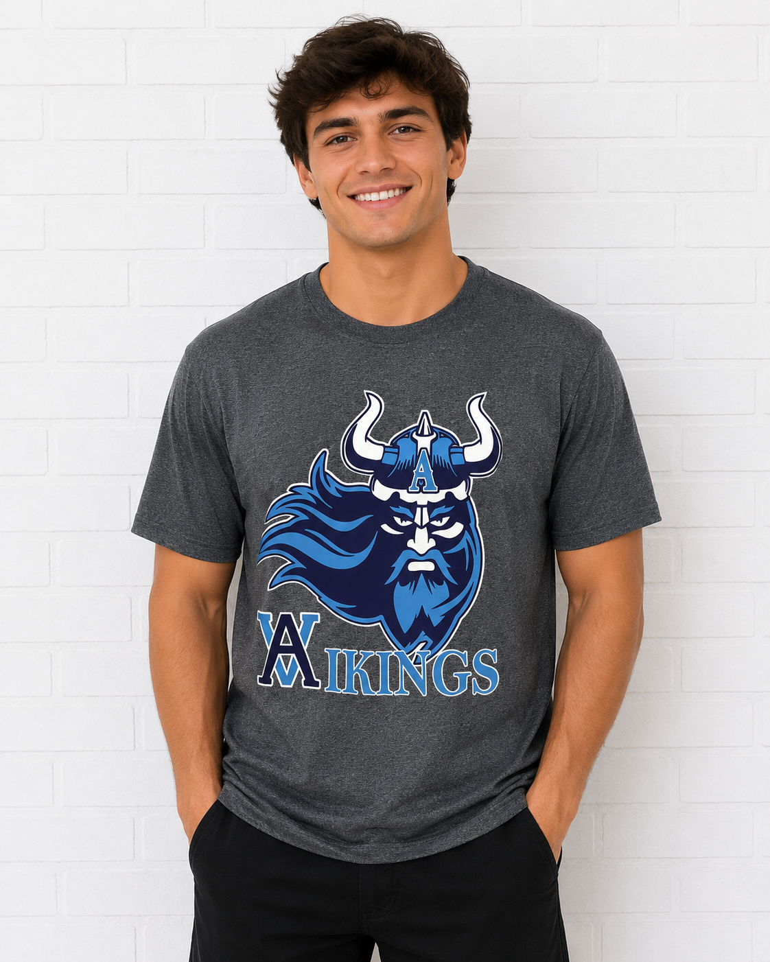 AVB Viking Heather Navy GHC Tee