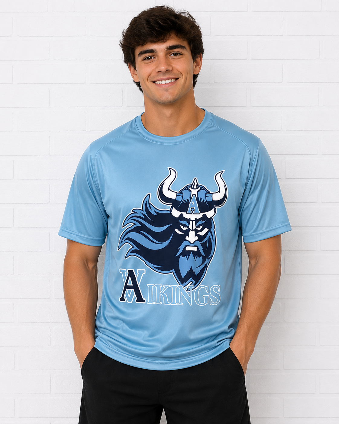 AVB Club Short Sleeve Vikings Dri Fit
