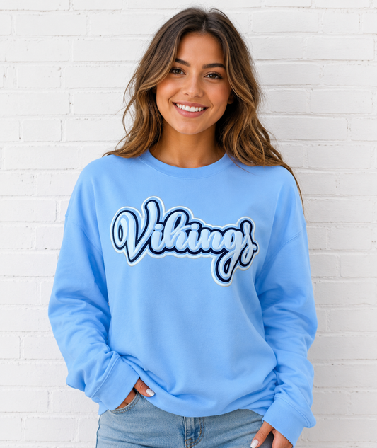 AVB Puff Hydrangea CC Crewneck