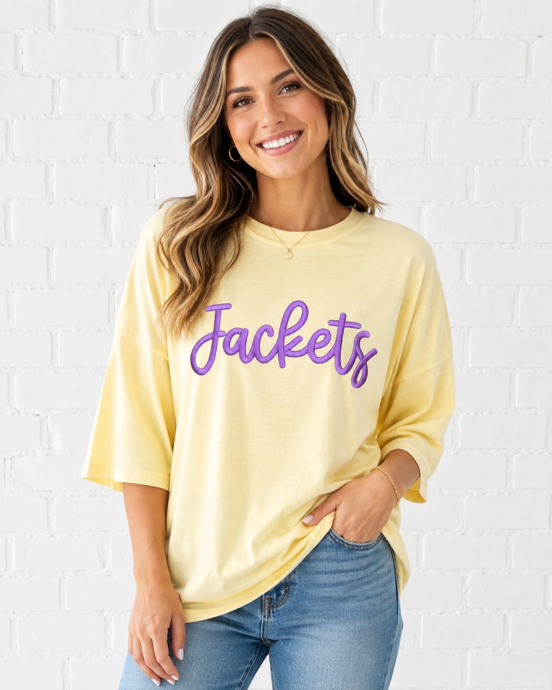 Butter Jackets Embroidered Puff CC Tee