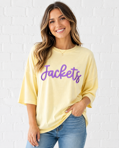 Butter Jackets Embroidered Puff CC Tee
