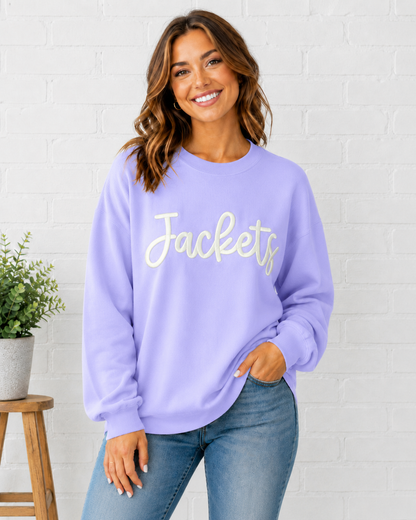 Jackets Embroidered Puff I.T.Co. Crewneck