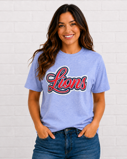 Plain Dealing Lions Sport Grey SS RTW Tee