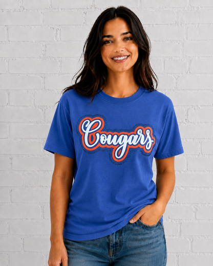 Cope Cougars China Blue CCS RTW Tee