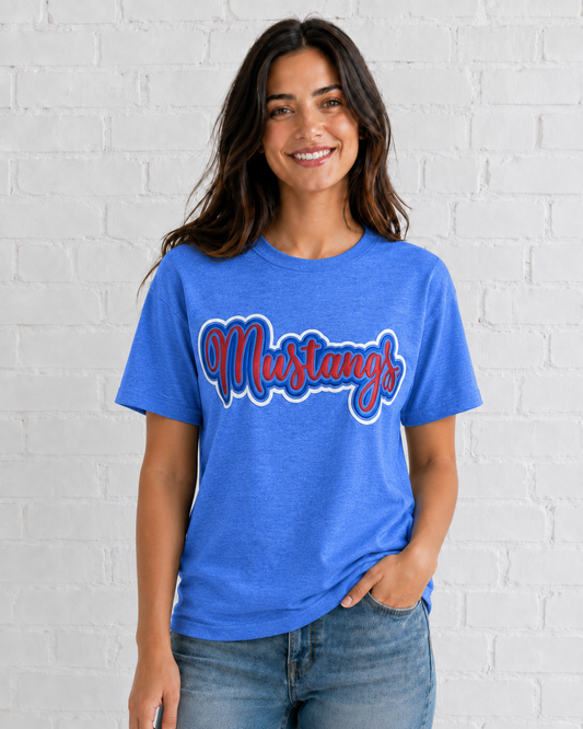 Greenacres Mustangs Htr Royal SS RTW Tee