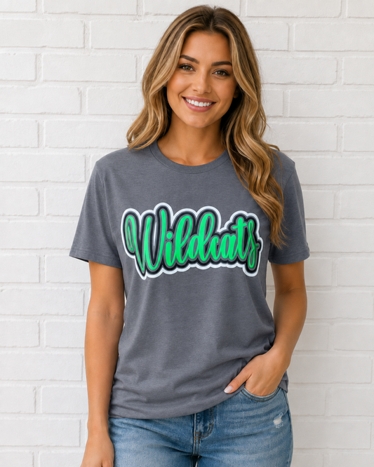 Waller Wildcats Charcoal SS RTW