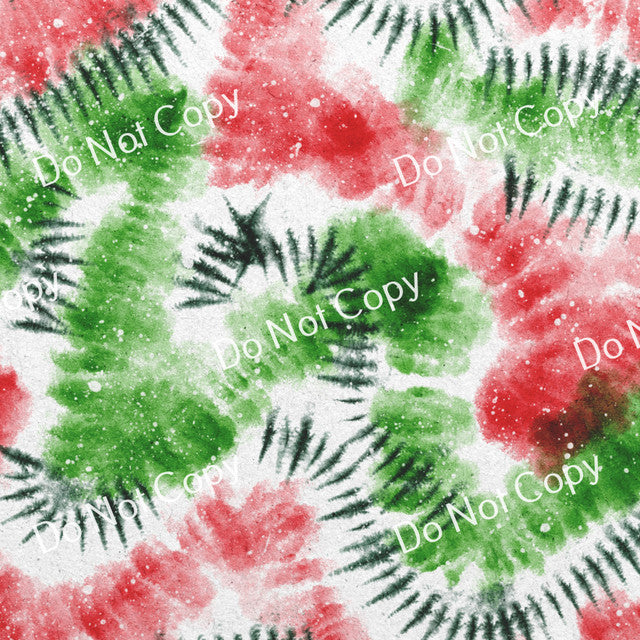 HTV Christmas Tie Dye