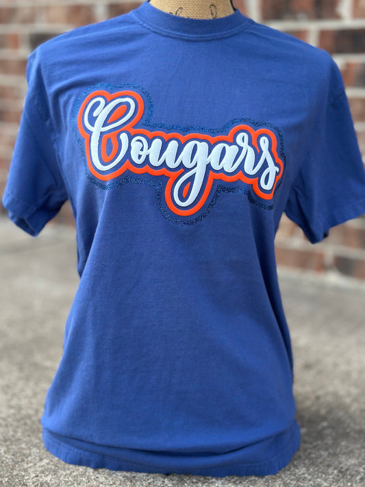 Cope Cougars China Blue CCS RTW Tee
