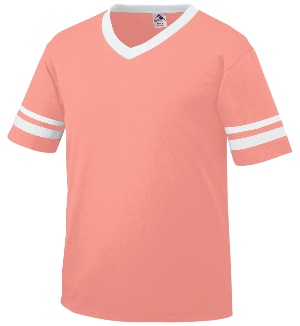 Sleeve Stripe V-Neck Youth Jersey 361