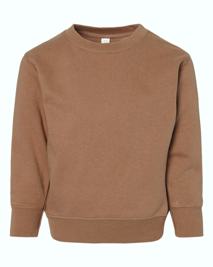 Rabbit Skins Toddler Fleece Crewneck 3317