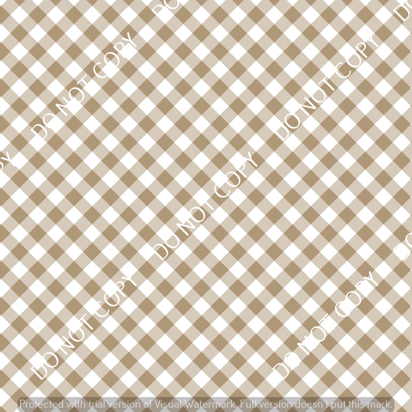 HTV Large Gingham PPV