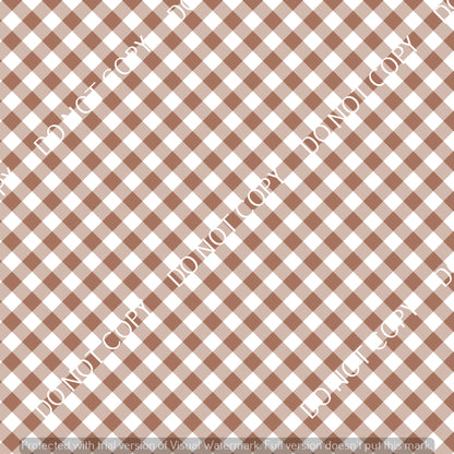 HTV Large Gingham PPV