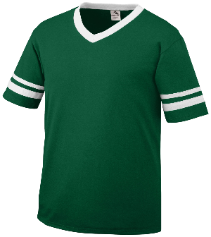 Sleeve Stripe V-Neck Youth Jersey 361