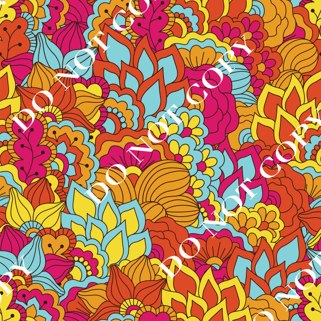 HTV Neon Floral PPV