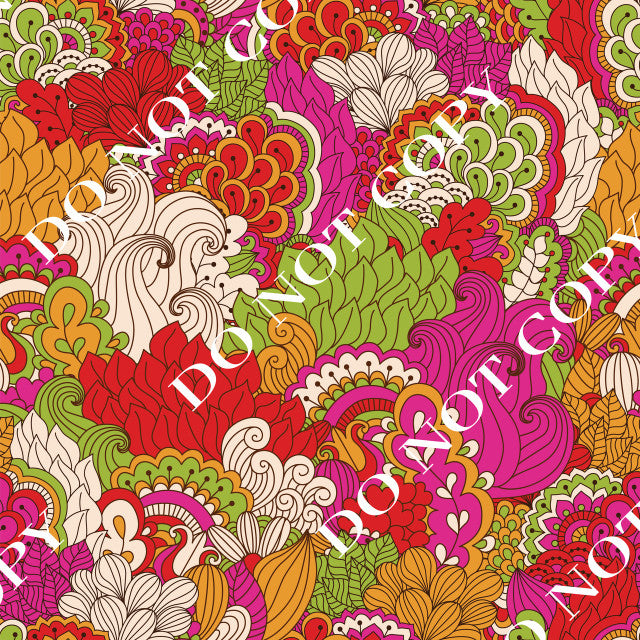 HTV Neon Floral PPV