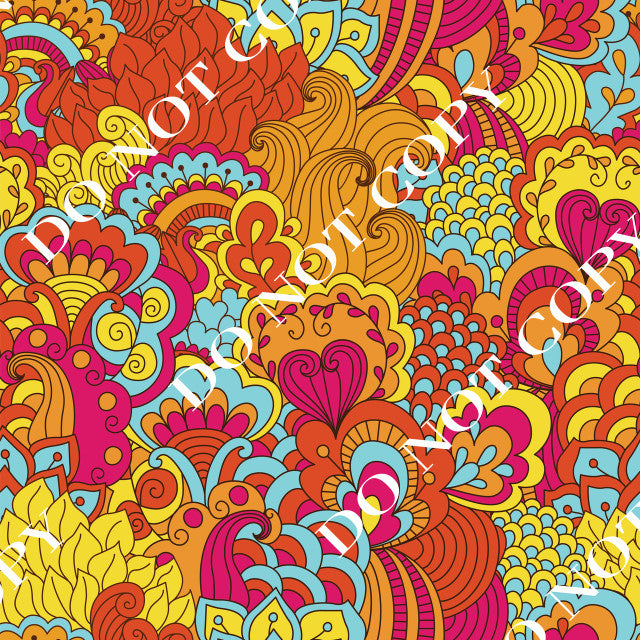 HTV Neon Floral PPV