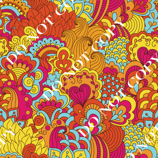 HTV Neon Floral PPV