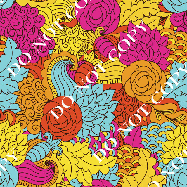HTV Neon Floral PPV