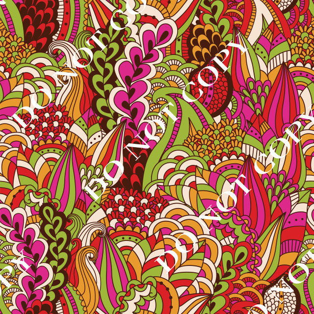 HTV Neon Floral PPV