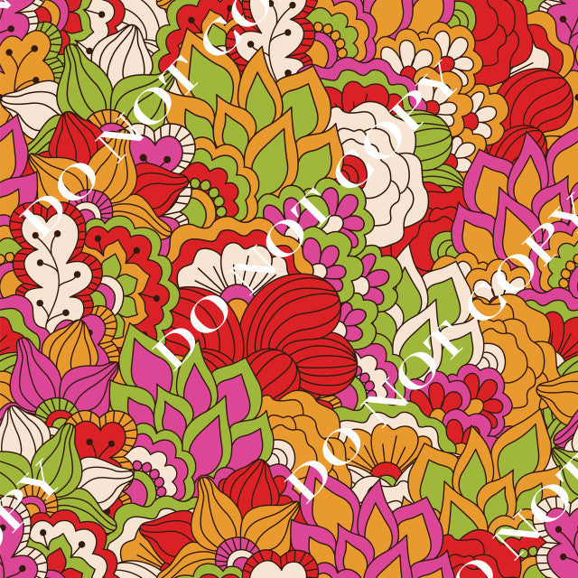 HTV Neon Floral PPV