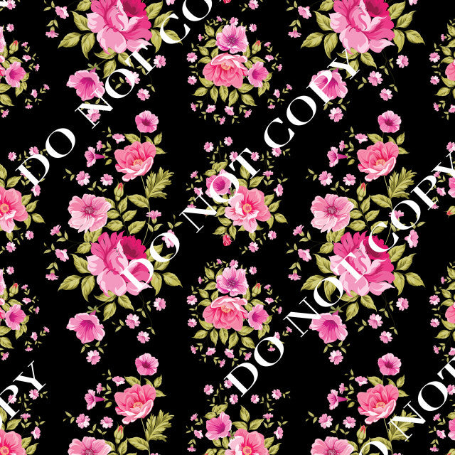HTV Black Floral PPV