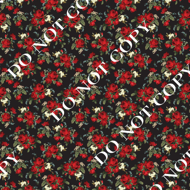 HTV Black Floral PPV