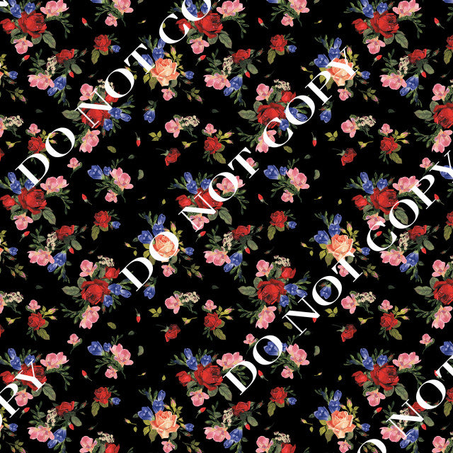 HTV Black Floral PPV