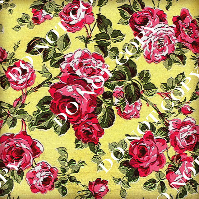 HTV Vintage Floral PPV