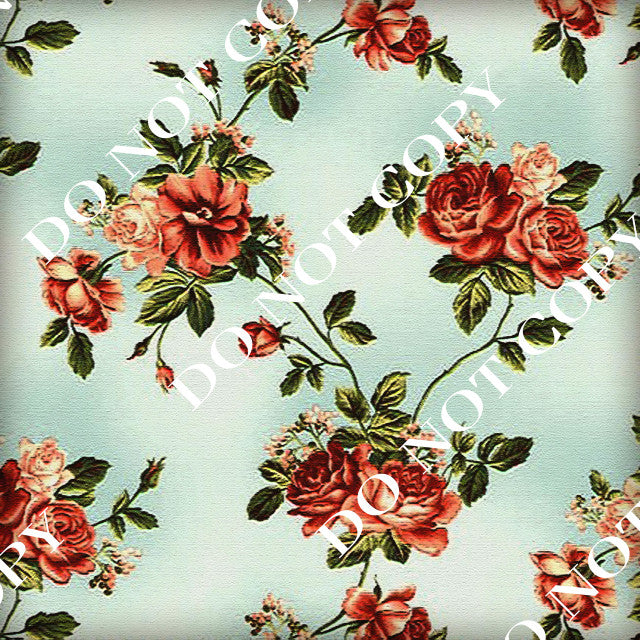 HTV Vintage Floral PPV